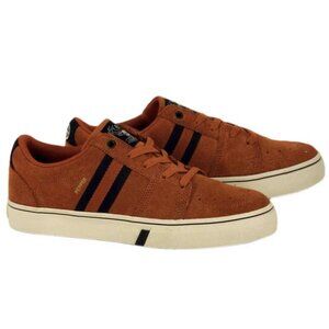 Huf Pepper Pro Shoe Suede Striped Logo Sneakers 9.5